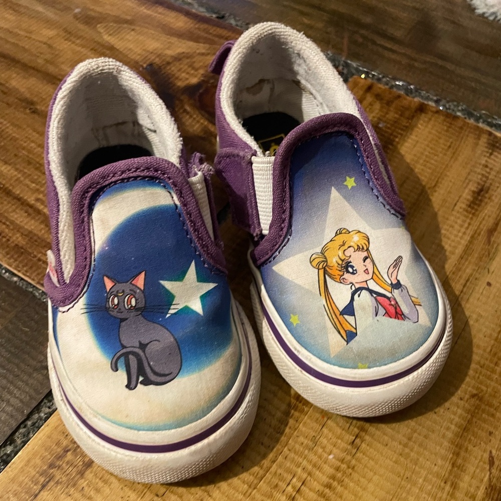 Sailor Moon kids toddler vans 5